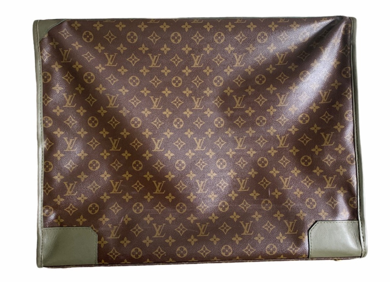 Louis Vuitton custom restored suitcase