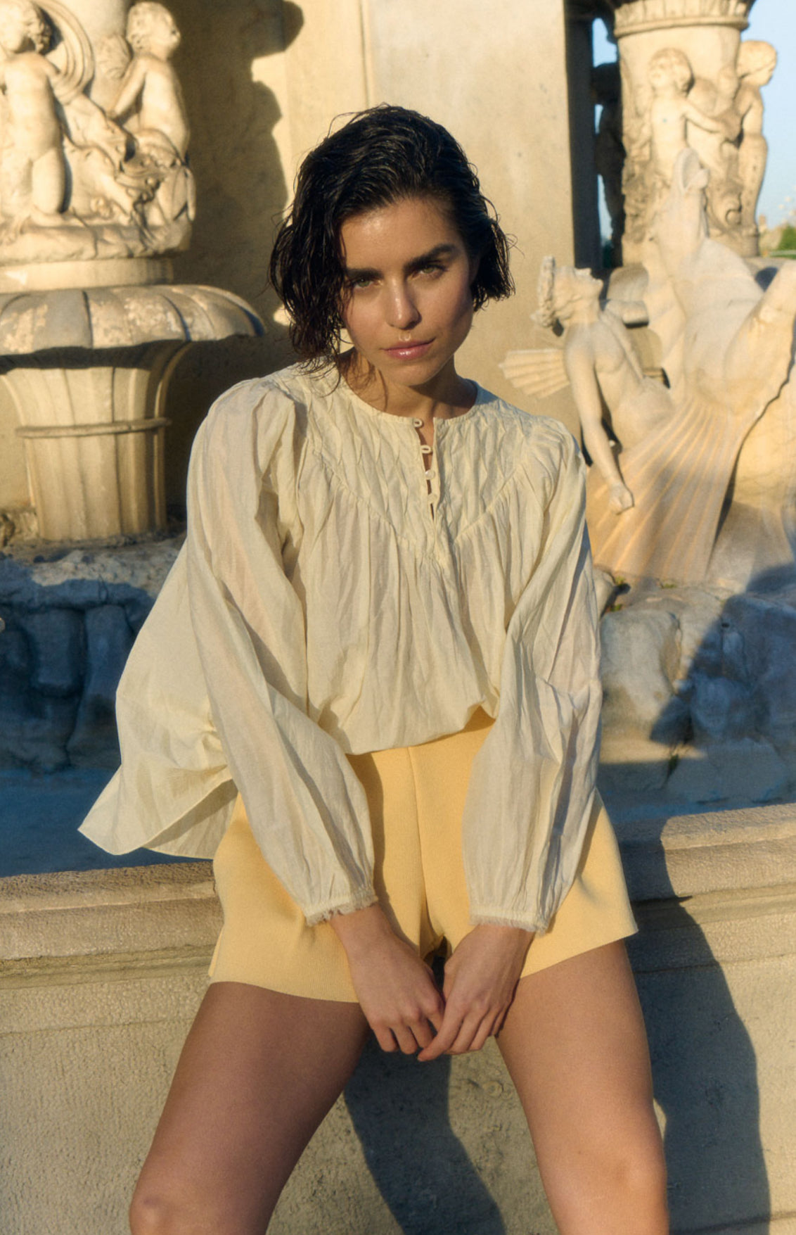 Sita Murt Pleated Blouse