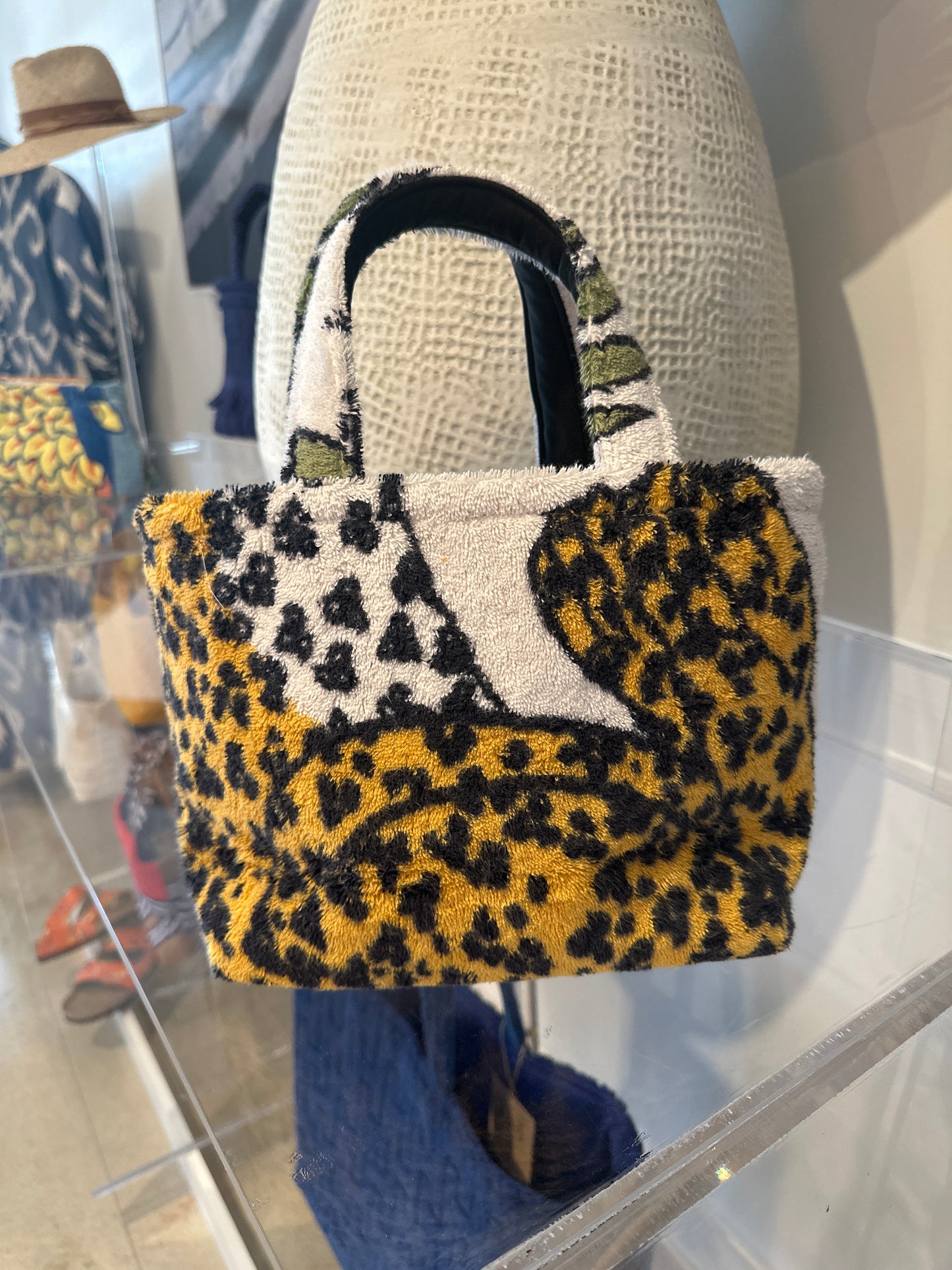 Artisan made mini tote