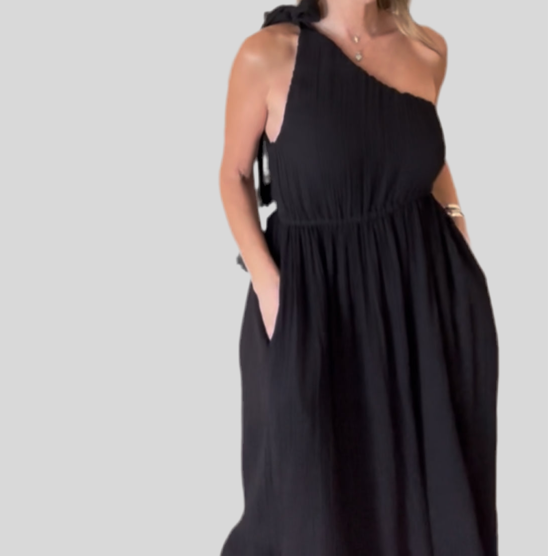 Seema Kahai Judy one shoulder dress
