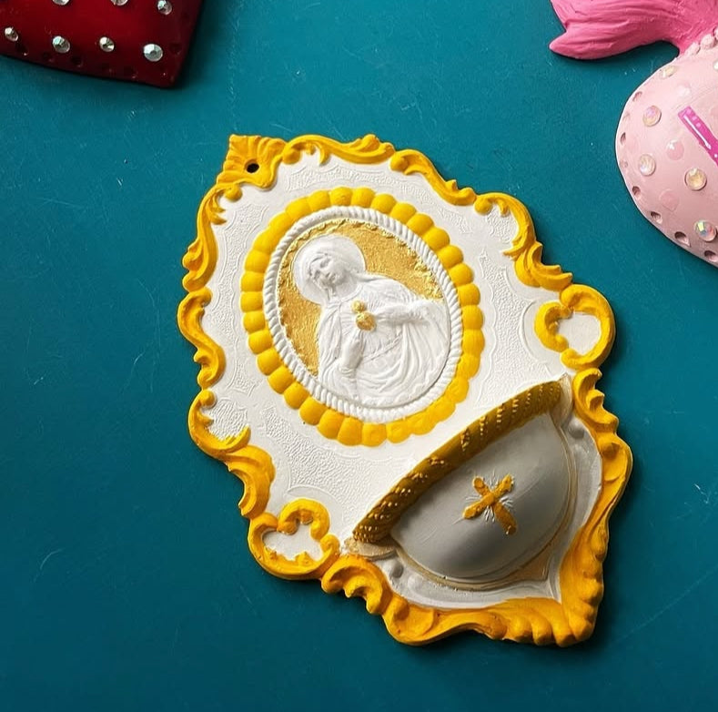Curio Sacred Holy-water Font Art