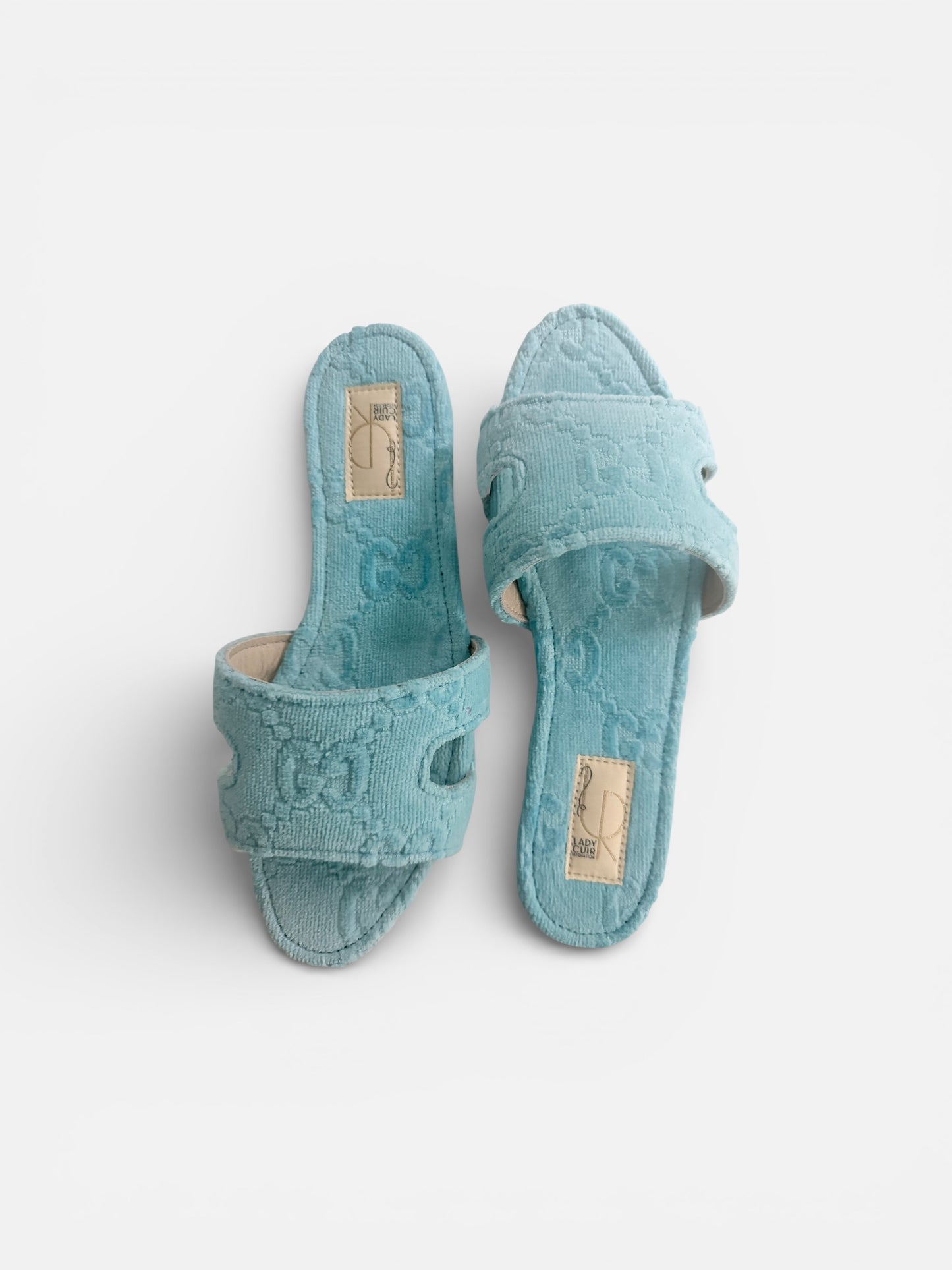Up -Cycled Towel Sandals