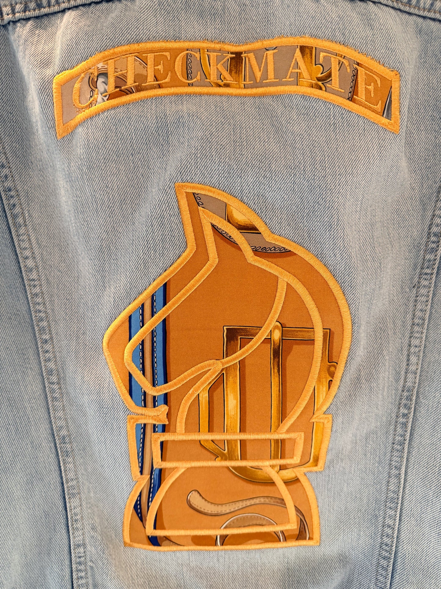 L’Année du Cheval Re-done Denim SMALL