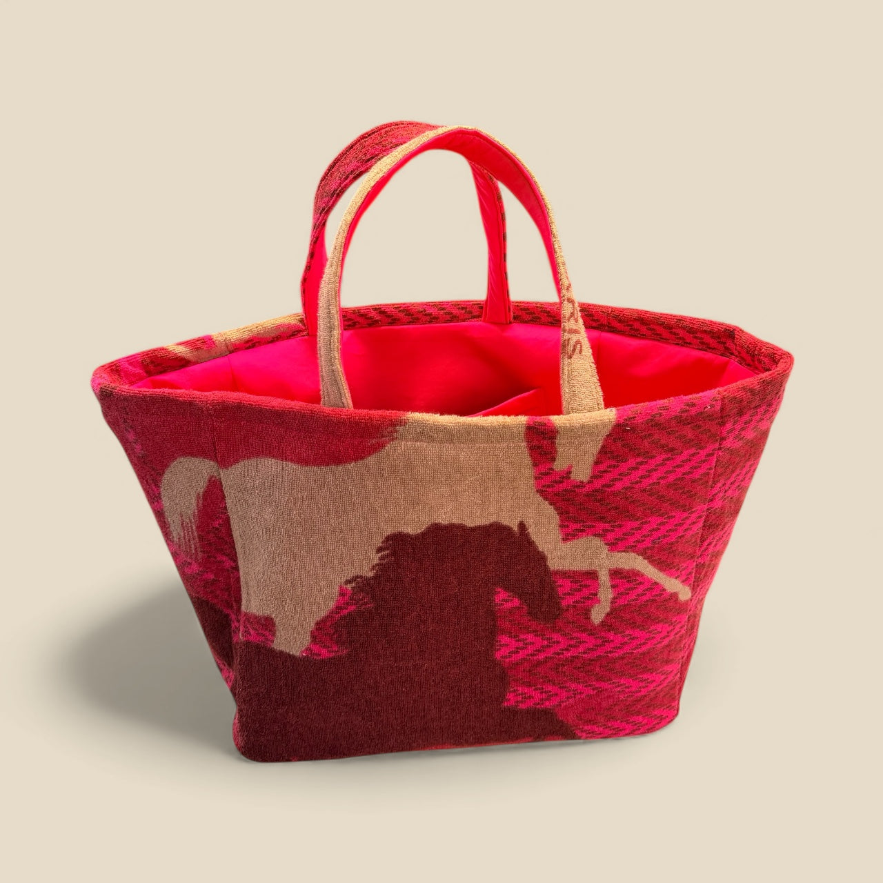 The Equestrian Rose Boat Tote