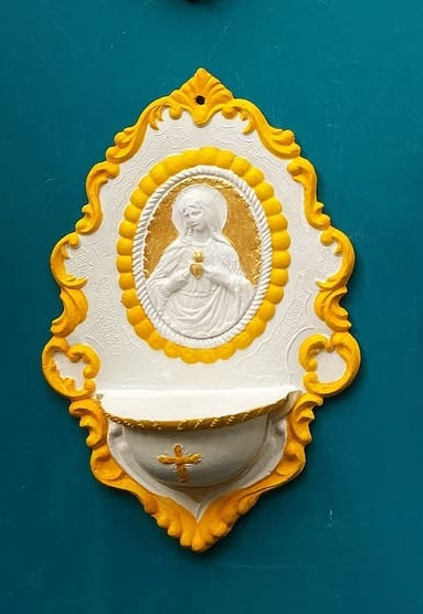 Curio Sacred Holy-water Font Art