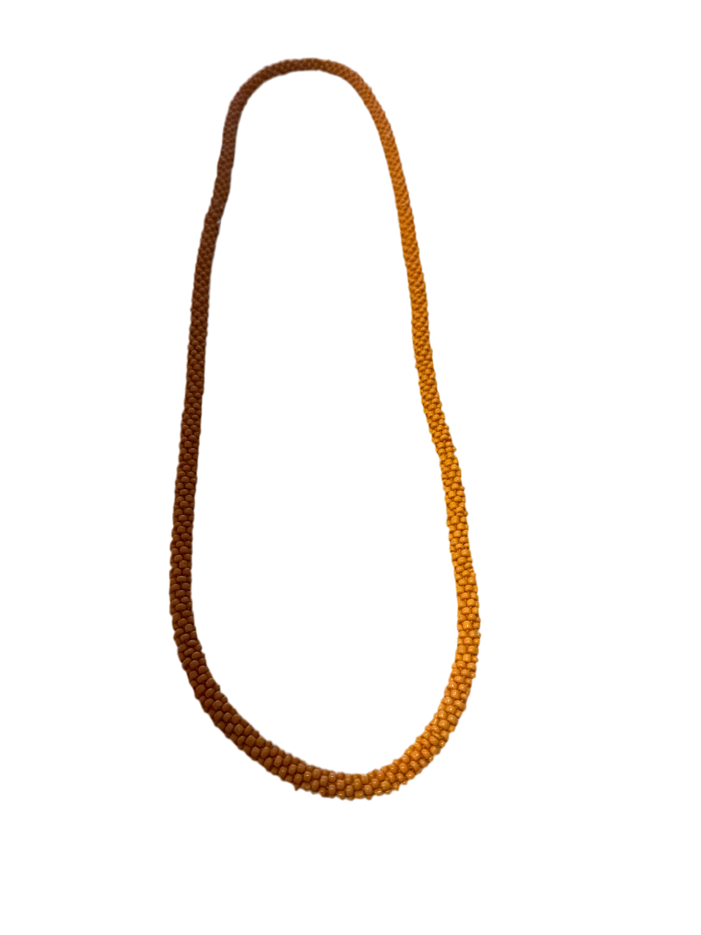 Seed bead necklace