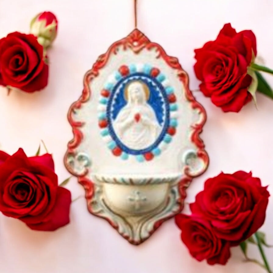 Curio Sacred Holy-water Font Art