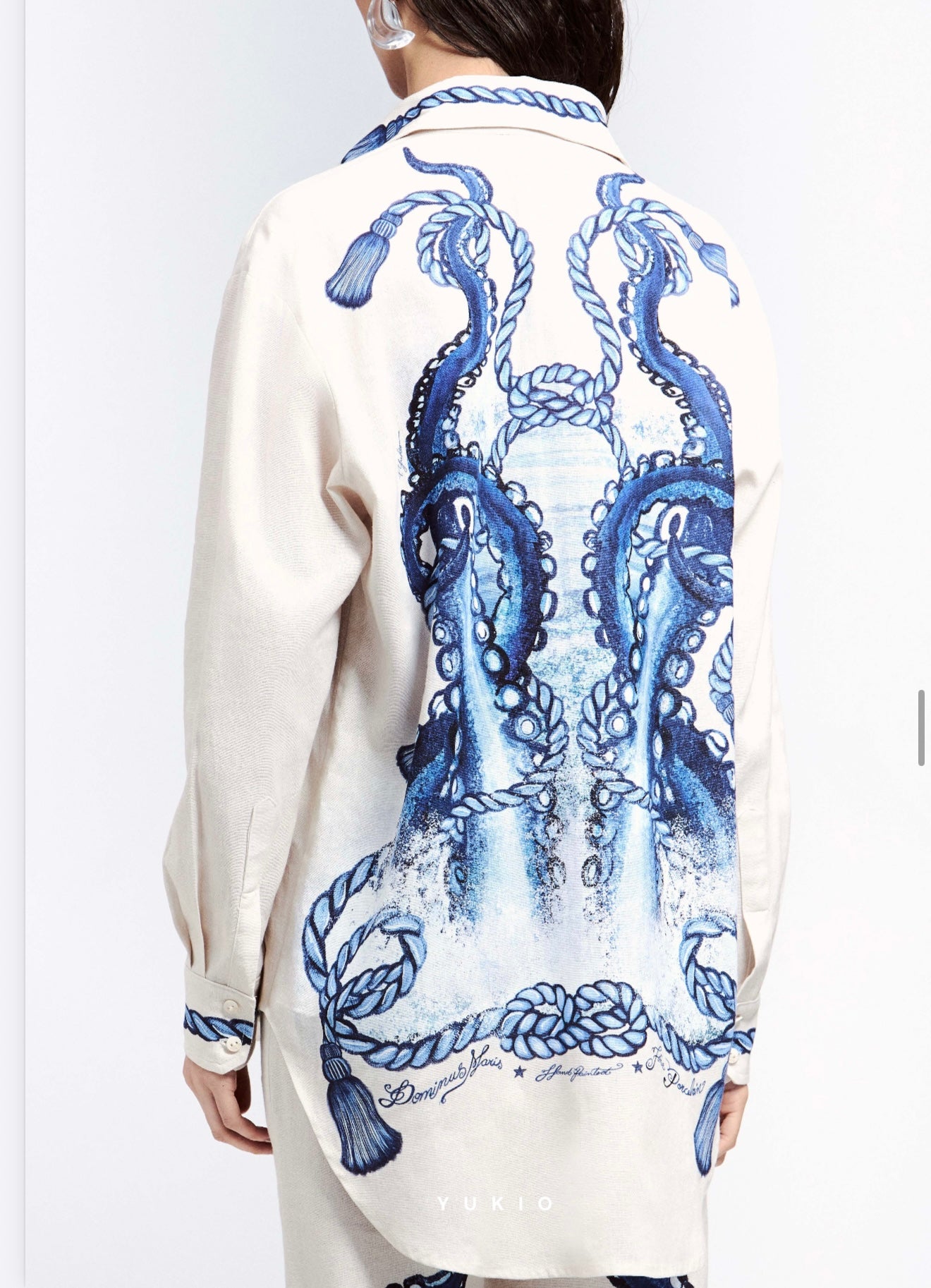 Yukio Ropes Linen Shirt