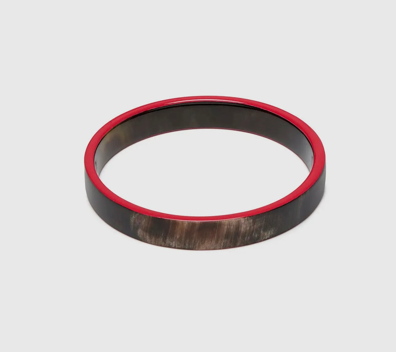 Slim Natural Horn Bangle Bracelet