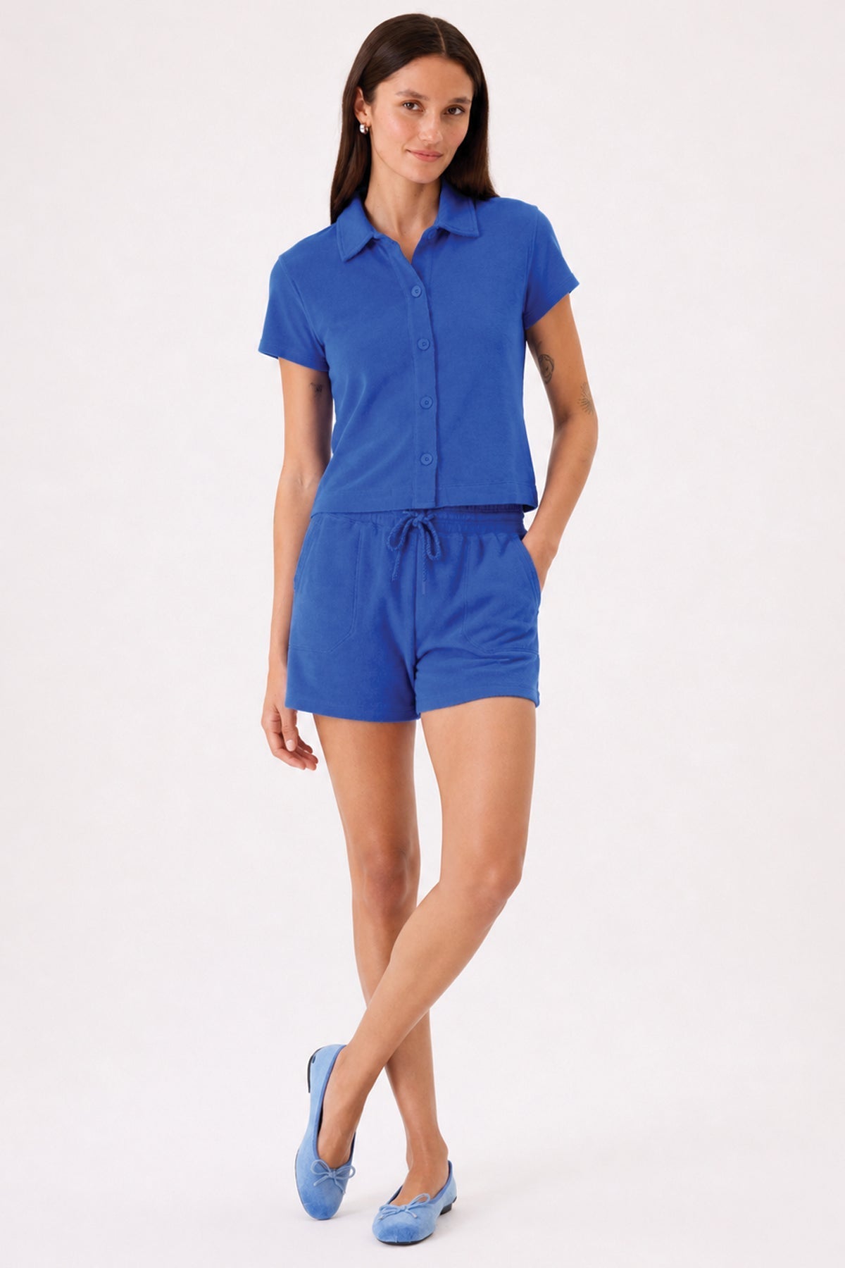 Goldie- Luxe Life Button Down
