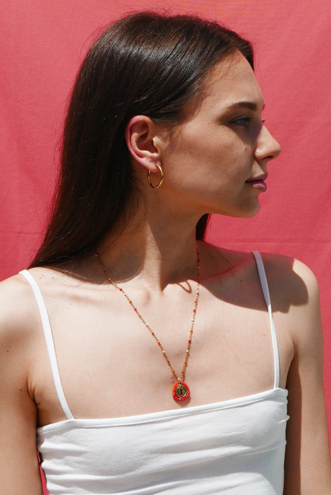 Palas Vanille Fraise- Necklace