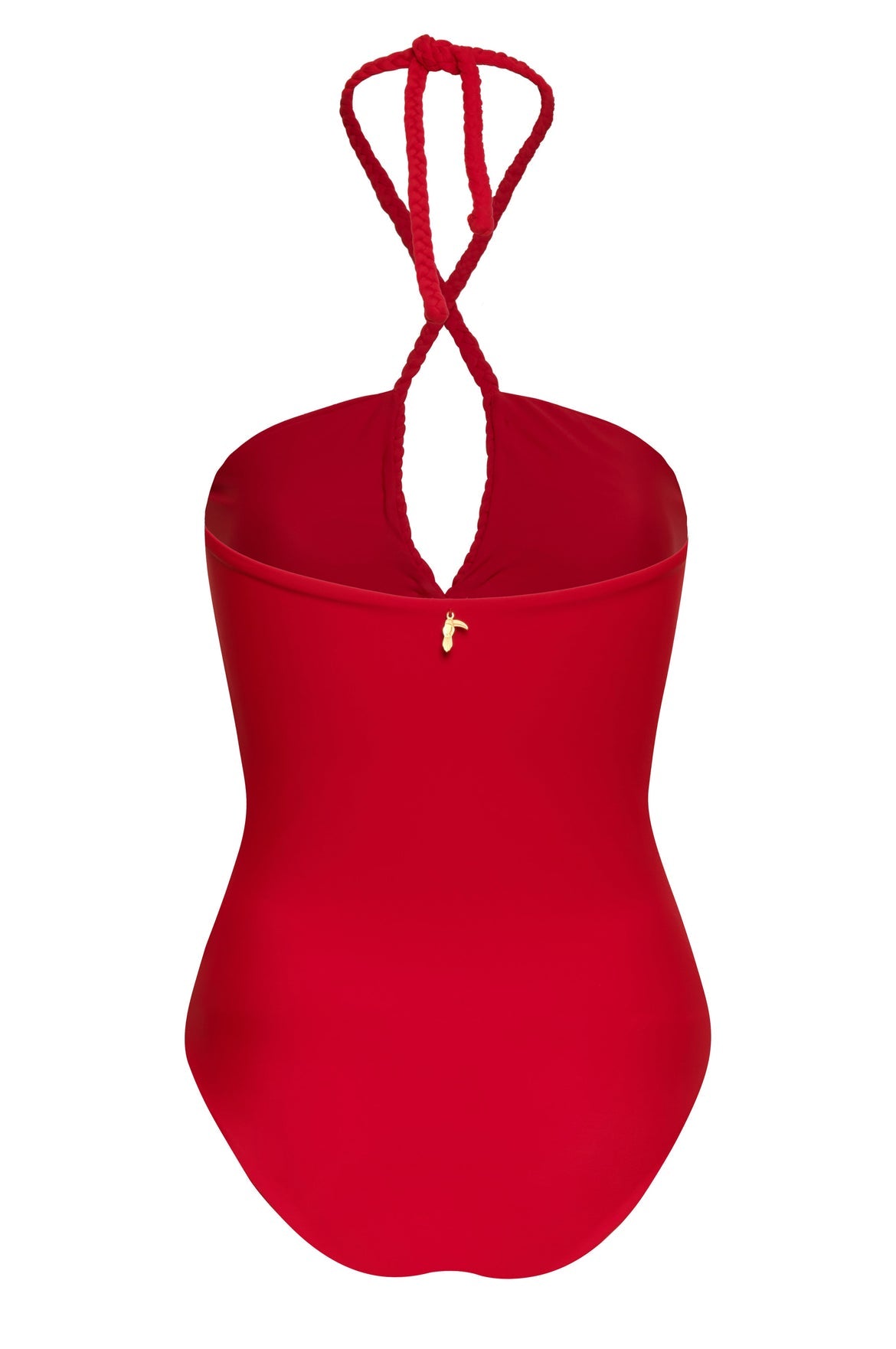 Juan De Dios Saint Tropez One Piece Swimsuit in Red