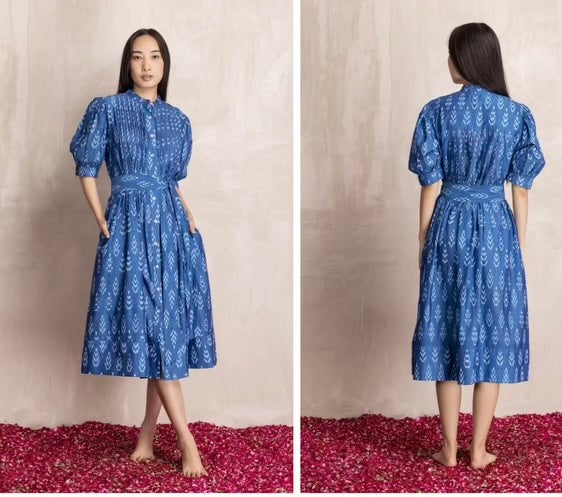 Seema Kahai Ikat Divya Dress