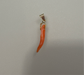 18 Karat Gold Italian Horn Charm Corno- Theia's Collection