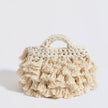 “Pebble tassel” Clutch  Bag with crossbody strap