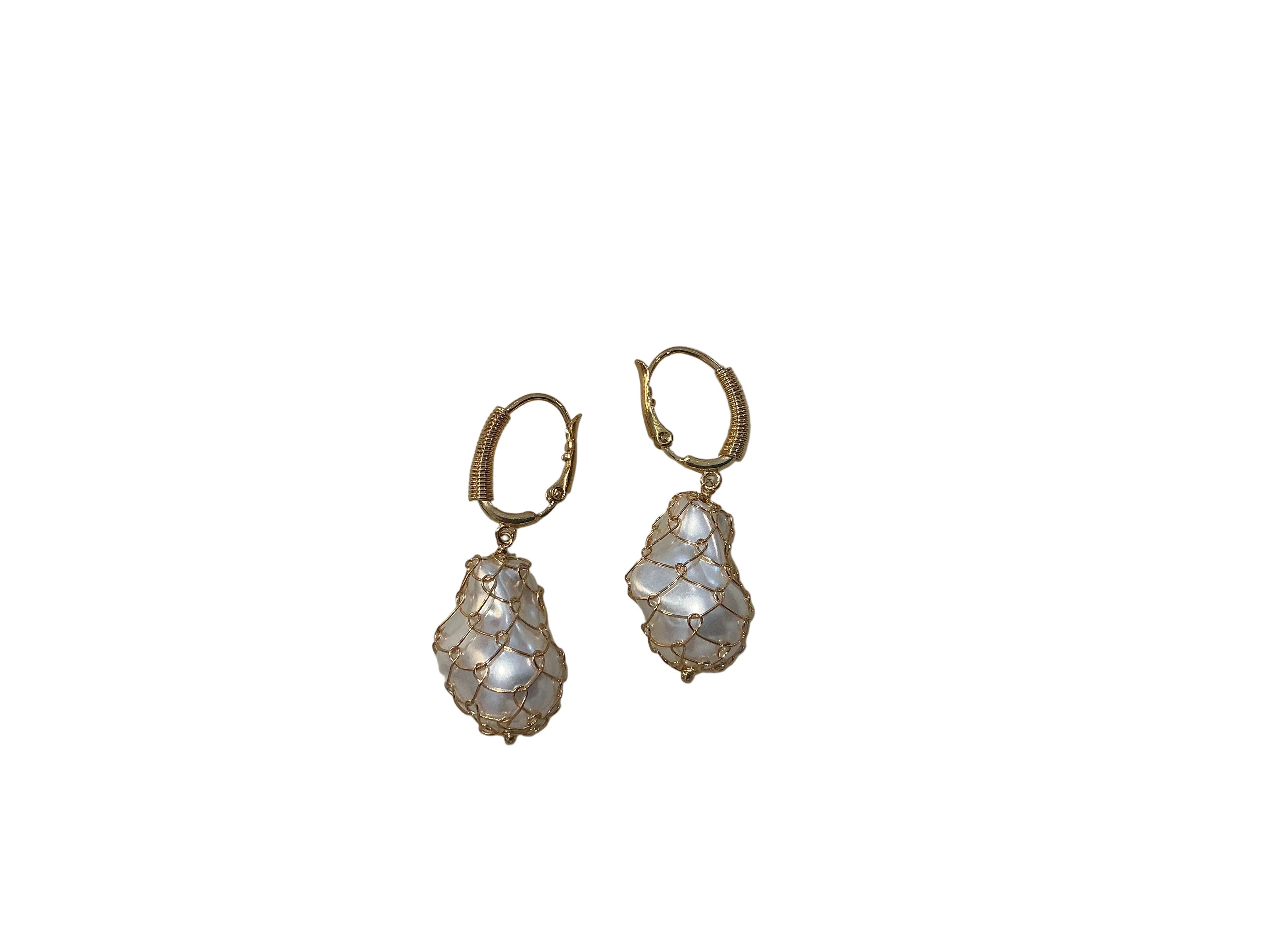 Gas Bijoux - Bo Tao Biwa earrings
