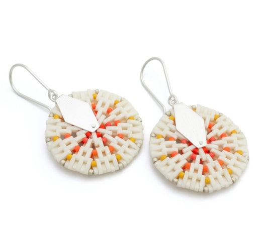 Claudia Fajardo Tila Disc Earrings