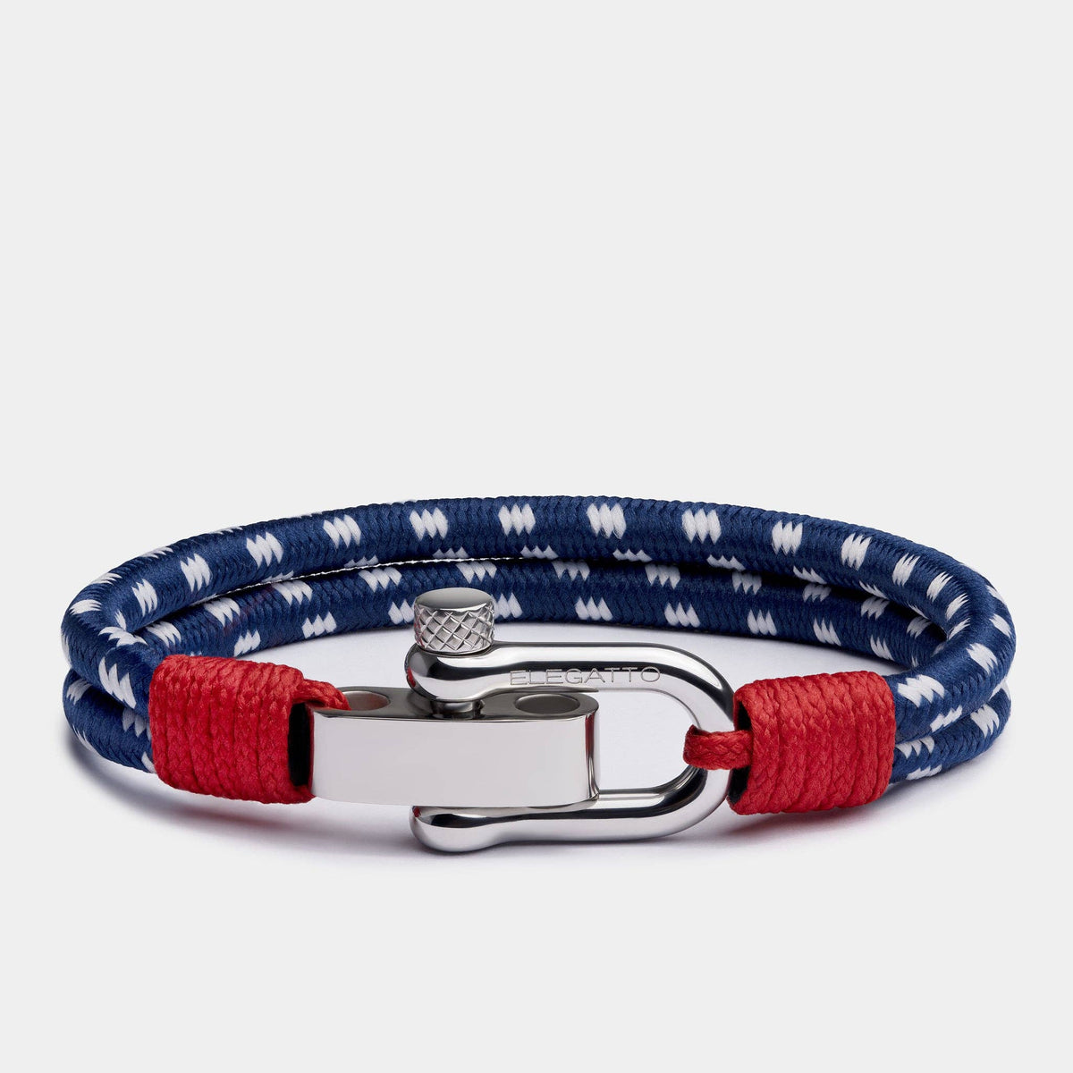 Duetto Nautical Navy Bracelet