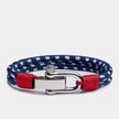Duetto Nautical Navy Bracelet