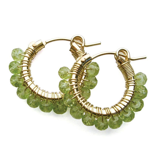 Wrap Hoop - Peridot
