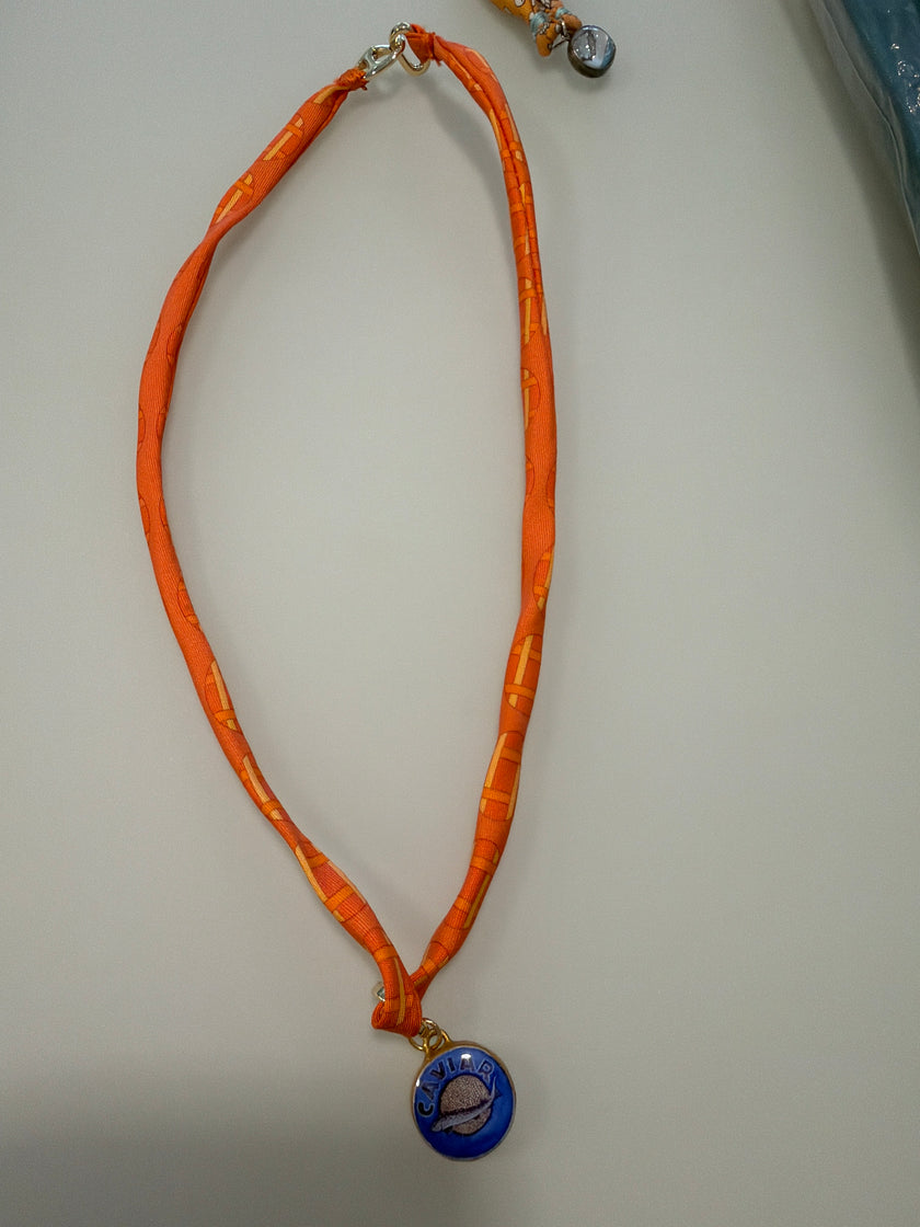 The Vintage Nautical Silk Necklace