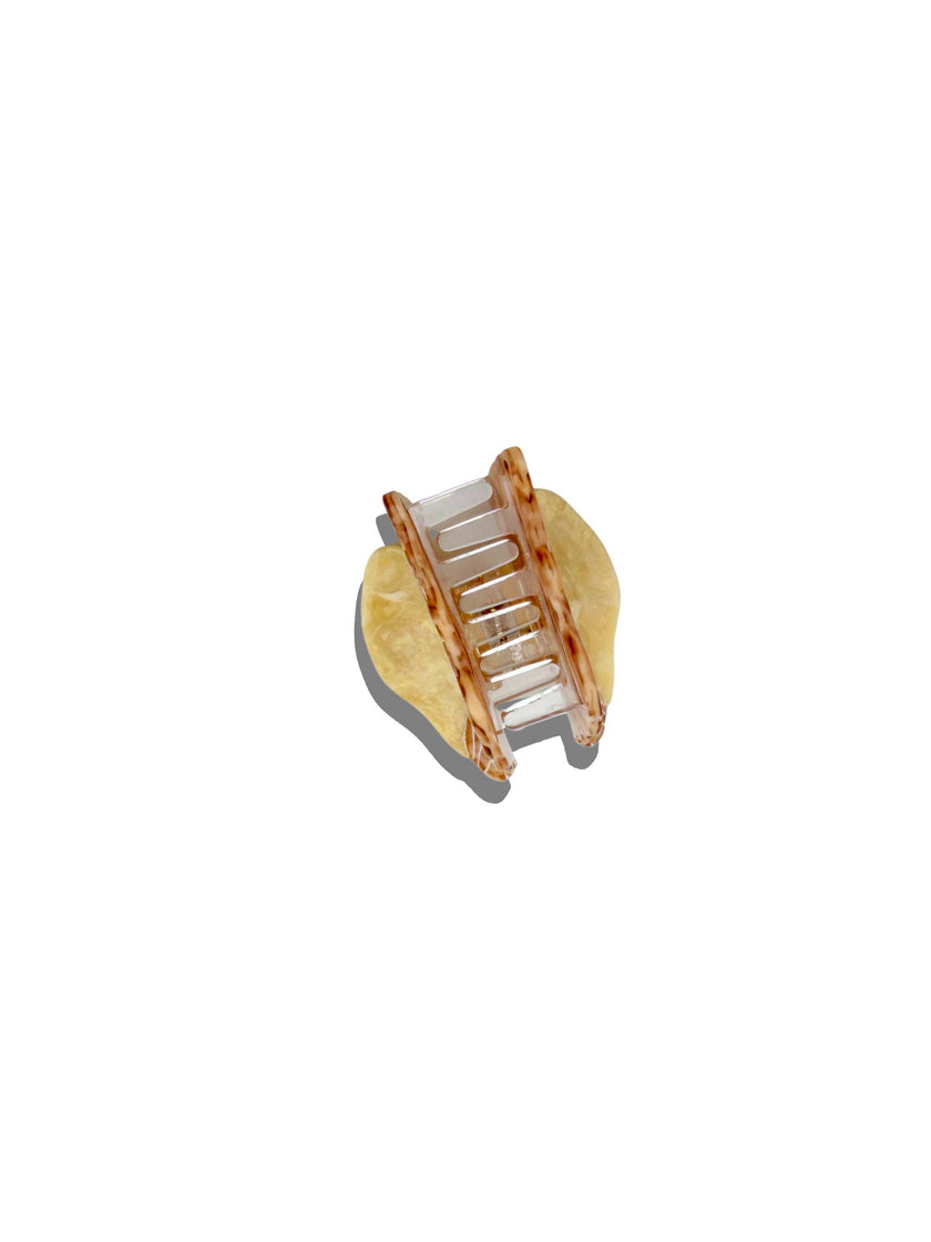 Hand-painted Tulip Conch Shell Claw Hair Clip