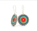 Claudia Fajardo Disc Drop Earrings