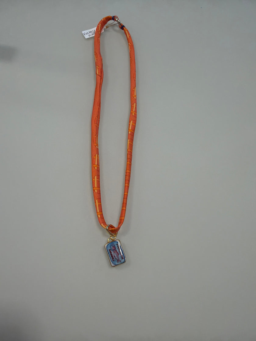 The Vintage Nautical Silk Necklace
