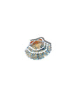 Hand-painted Seashell Claw Hair Clip