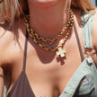Madonna Chunky Cross Necklace