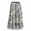 Yukio Toile Safari Long Skirt