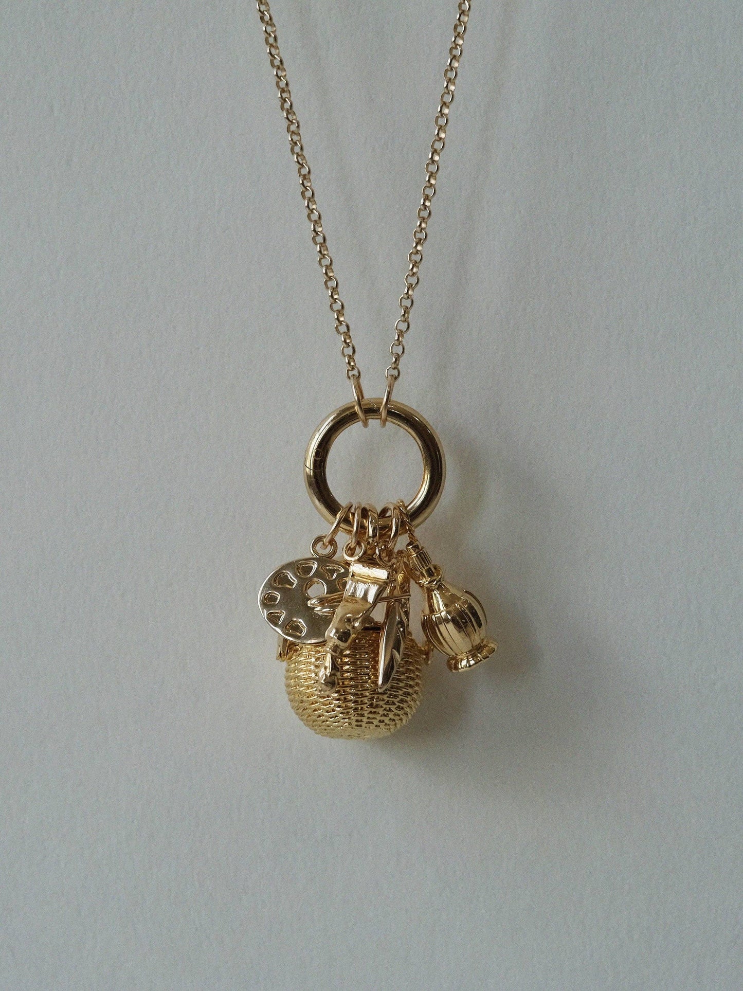 Charm Clip Necklace