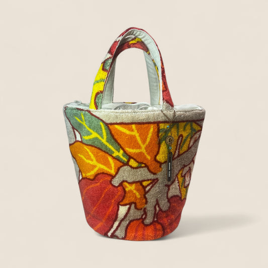 The up-cycle Jardin Bucket Tote