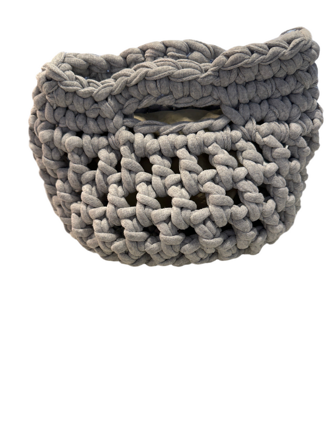 The Athinaia  Crocheted Tote-Clutch Bag