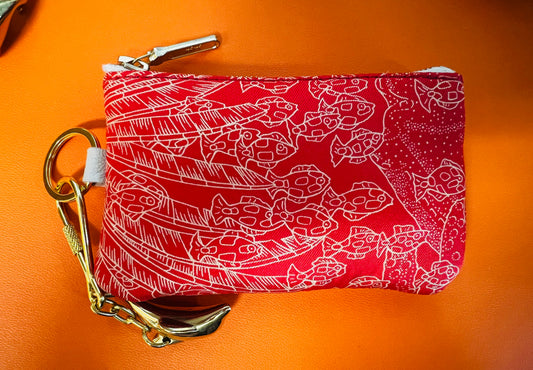Artisan Reclaimed Silk Scarf Wallet