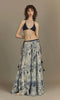 Yukio Toile Safari Long Skirt