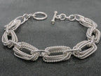 Espuma Rectangles Bracelet Sterling Silver