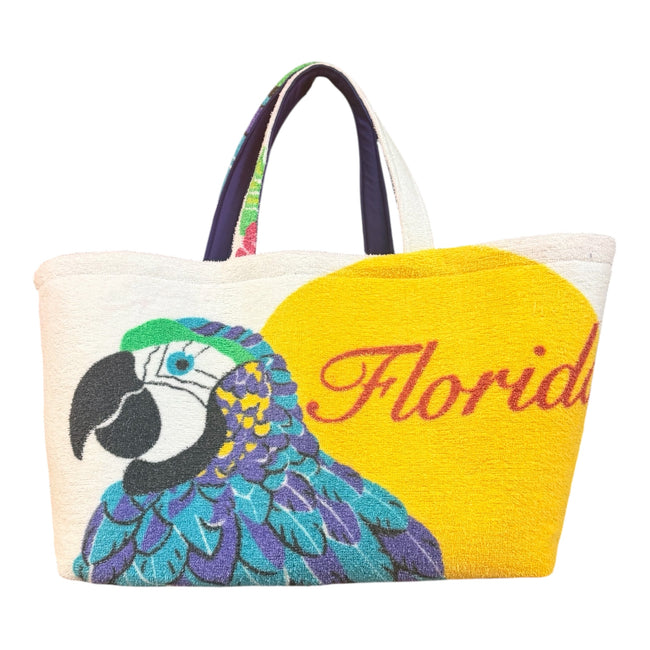 The Vintage Parrot Boat Tote