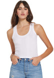 Goldie Cotton Ribbed Crop Tank