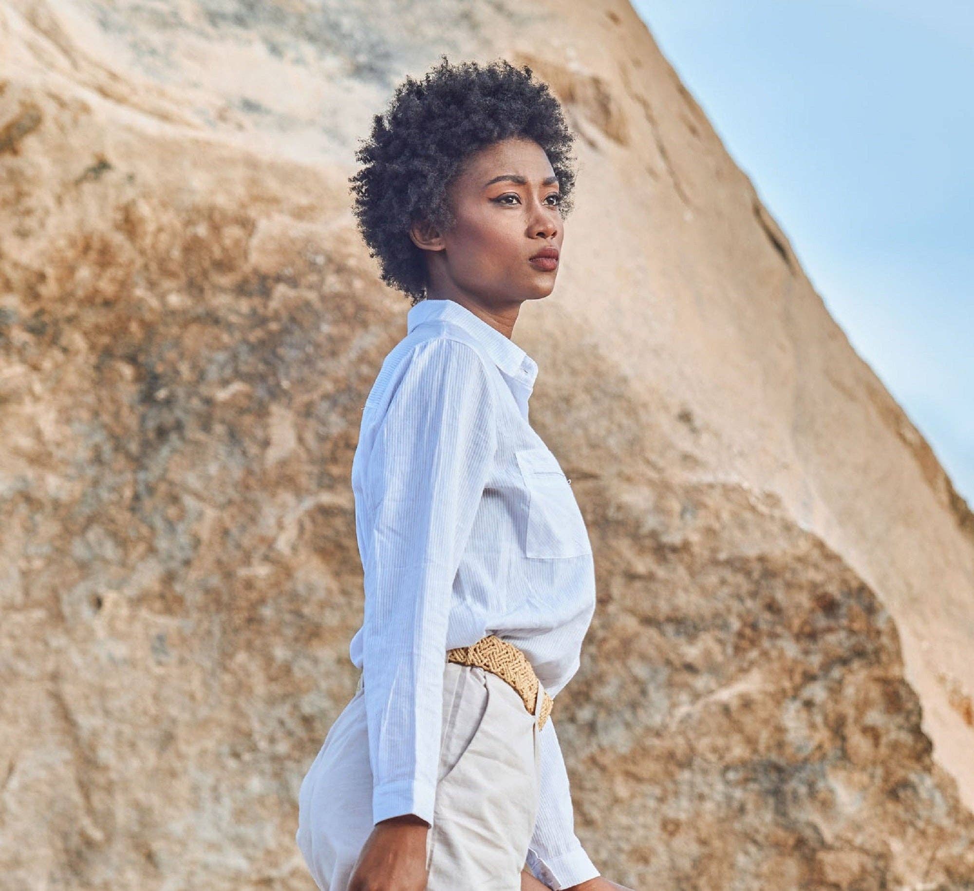 Taly Raffia Belt