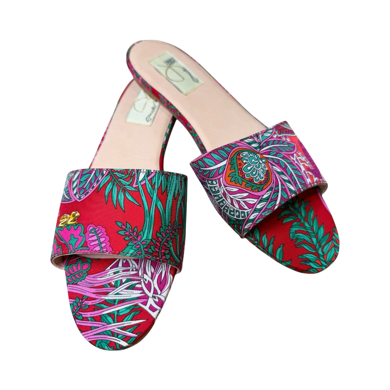 The Voliere Silk Sandals