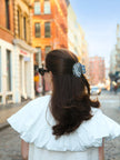 Hand-painted Seashell Claw Hair Clip