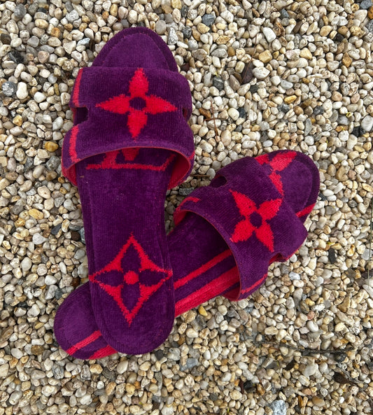 The up-cycle towel sandal