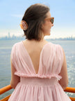Hand-painted Seashell Claw Hair Clip