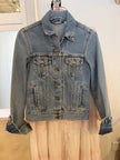 Vintage Levi Embroidered Denim Jacket XS