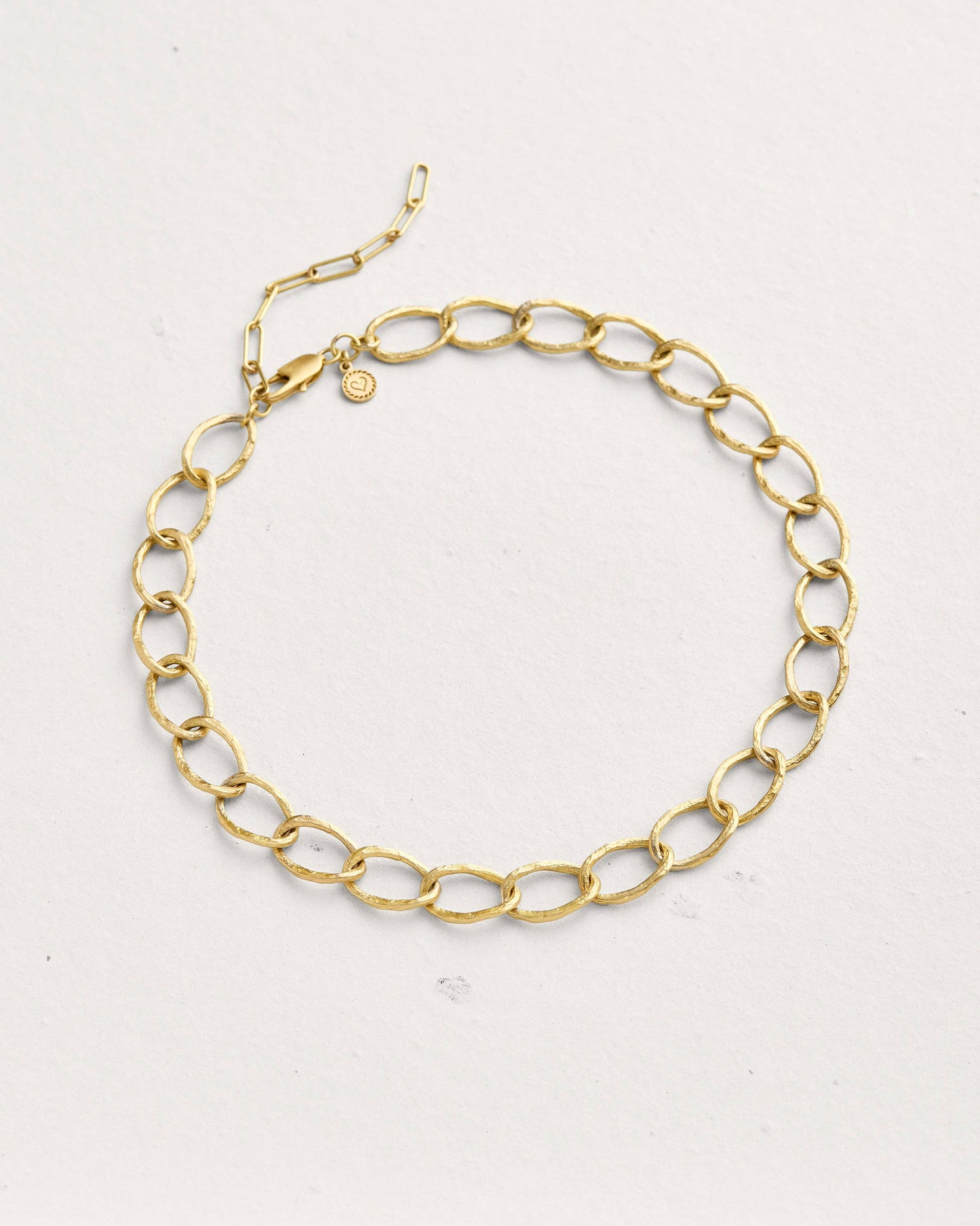 Weathered Curb Chain Necklace