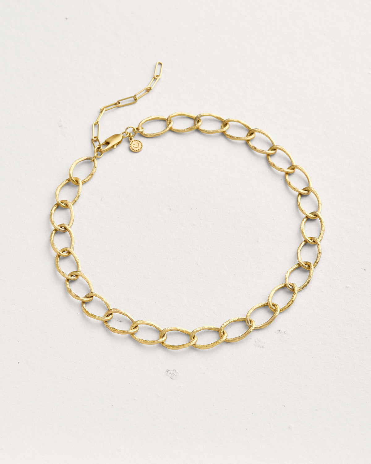 Weathered Curb Chain Necklace