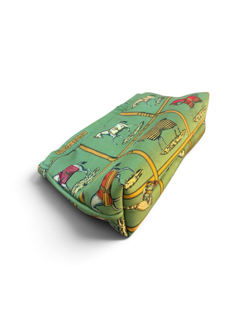 The Cavalcade Silk Clutch