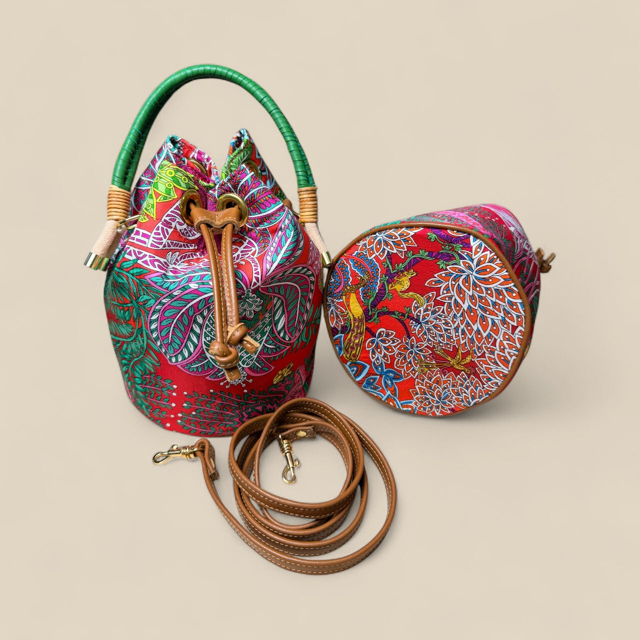 The Voliere Silk Petite Bucket