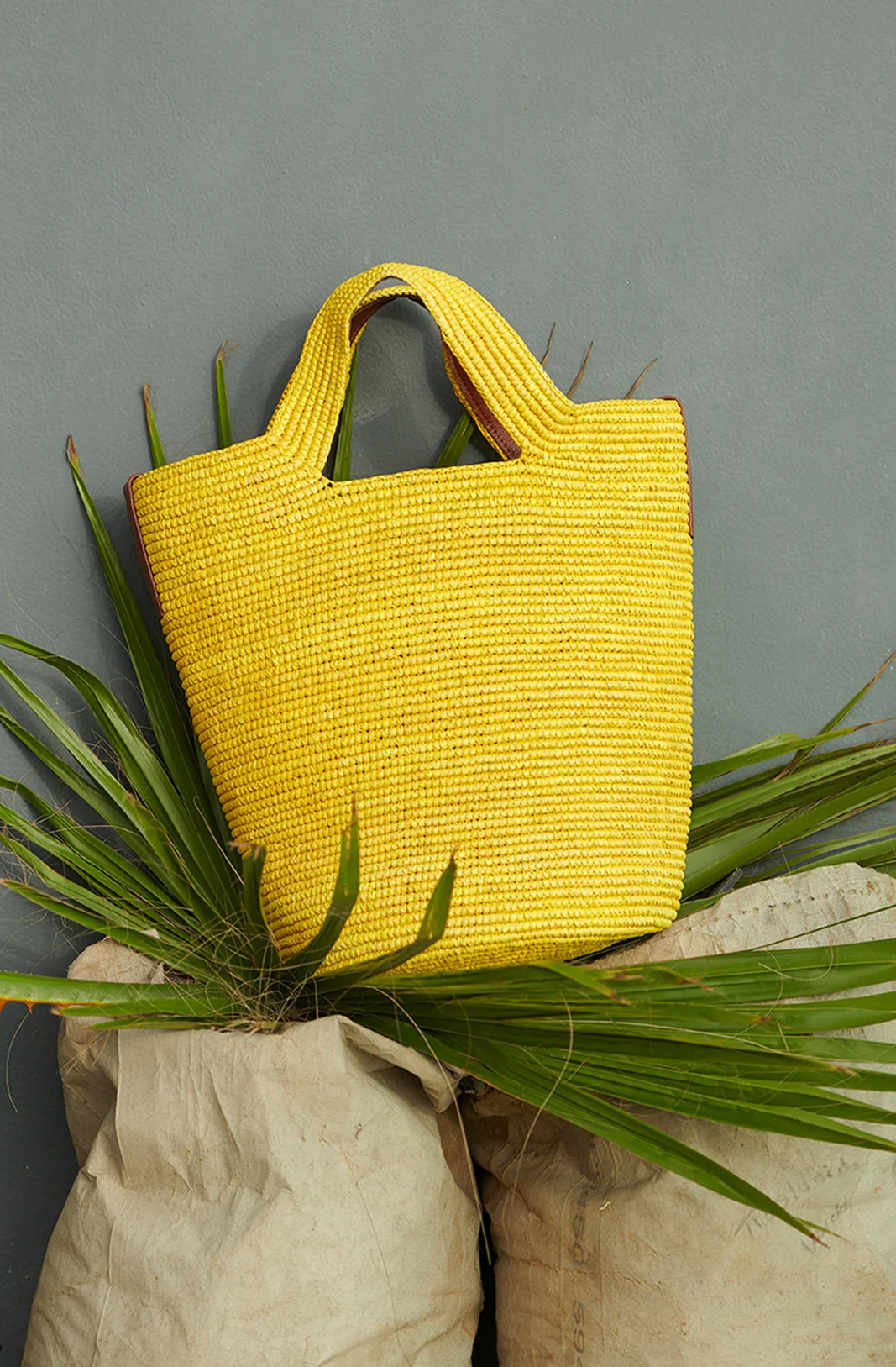 Sensi “Bolso Playero” soft woven straw carryall